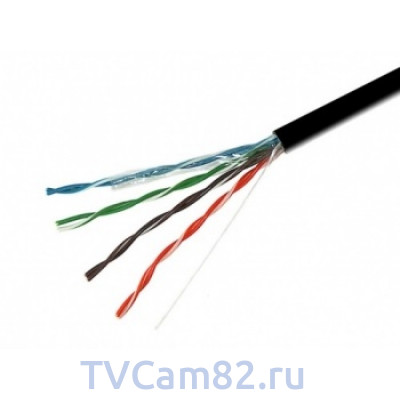 Кабель Ripo UTP 5e 4x2x0.5 мм, CCA, внешний Кабель Ripo UTP 5e 4x2x0.5 мм, CCA, внешний