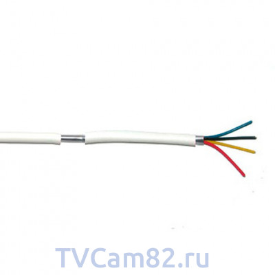 Кабель сигнальный экранированный Eletec ES-04S-022 4x0.22 мм2 Кабель сигнальный экранированный Eletec ES-04S-022 4x0.22 мм2