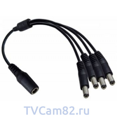 Разветвитель питания DC 1 на 4 Разветвитель питания DC 1 на 4