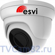 AHD видеокамера купольная уличная 4 в 1 ESVI EVL-DB-H22F, 2Мп, 1080p, f=3.6мм