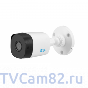 HDCVI видеокамера уличная RVi-1ACT200, 2Мп, 1080p, f=2.8мм