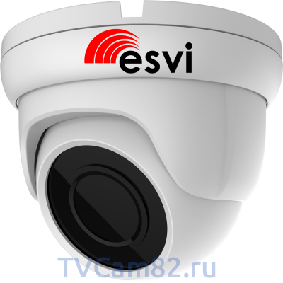AHD видеокамера купольная уличная 4 в 1 ESVI EVL-DB-E23F, 2Мп, 1080p, f=3.6мм AHD видеокамера купольная уличная 4 в 1 ESVI EVL-DB-E23F, 2Мп, 1080p, f=3.6мм