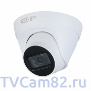 IP-видеокамера купольная EZ-IP EZ-IPC-T1B20P-0280B, 2Мп, 1080p, f=2.8мм