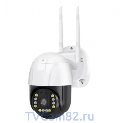 IP видеокамера поворотная уличная P40 V380, 3Мп, 4G LTE, WI-FI IP видеокамера поворотная уличная P40 V380, 3Мп, 4G LTE, WI-FI